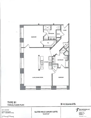 Floor plan B1