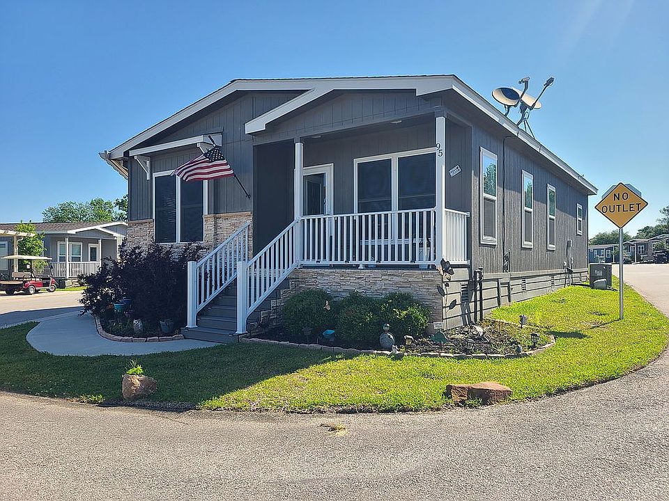 Front and right side of home