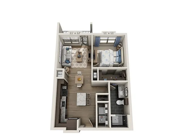 Floor plan A1