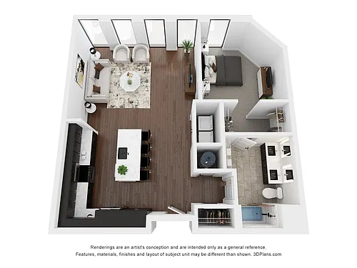 Floor plan A21