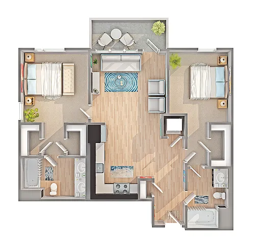 Floor plan B2