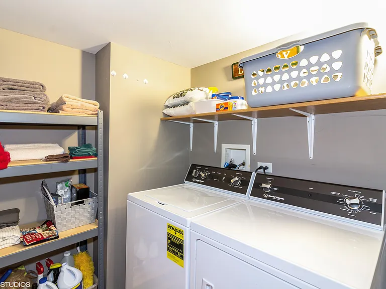 Full size washer and dryer