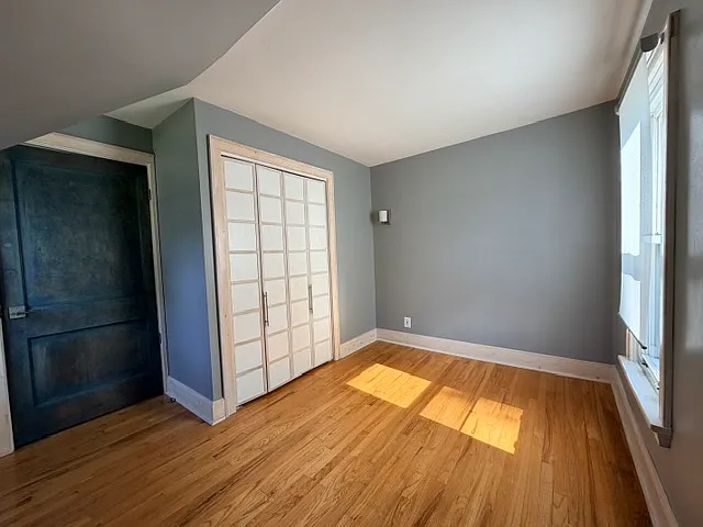 Second bedroom with closet