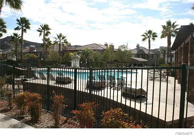 Community swimming pool area