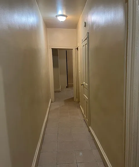 Hall to Kitchen and Bathroom