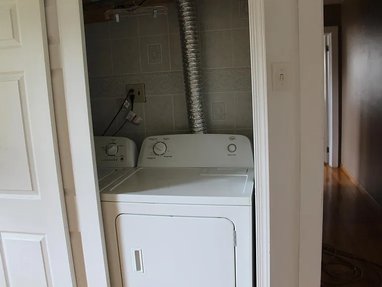 Laundry in unit- new dryer not pictured