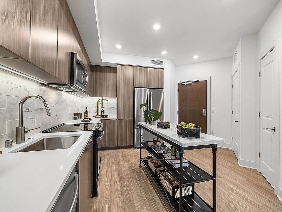 Modern gourmet kitchen