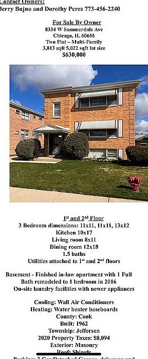 1st image of 8334 W Summerdale Ave