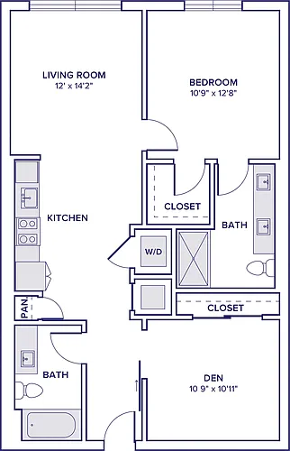 Floor plan A11D - South Tower