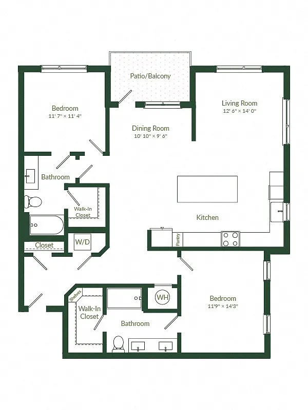 Floor plan B2-M4