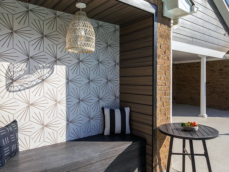Enjoy our resort-style sundeck from our unique poolside lounge.