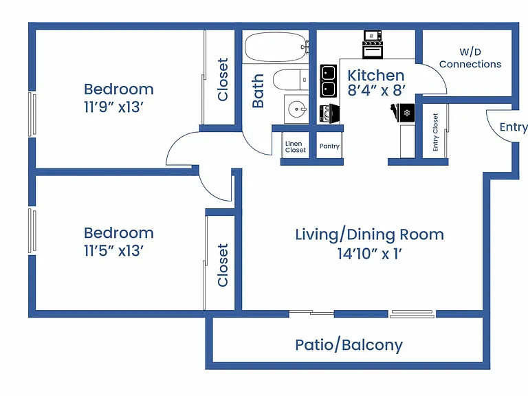 Two Bedroom Garden Two Bedroom Garden
