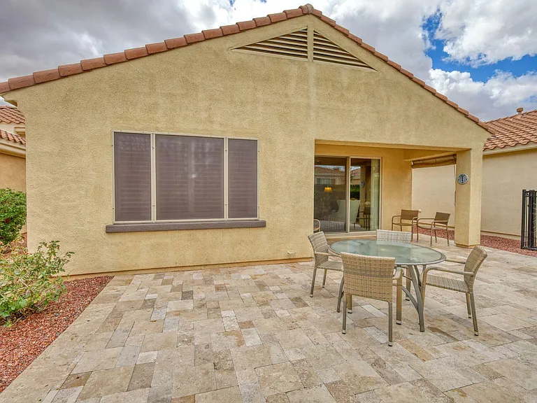 Rear Patio