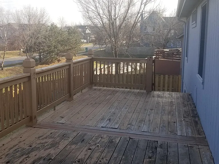 Porch (shot #2) - South side.
