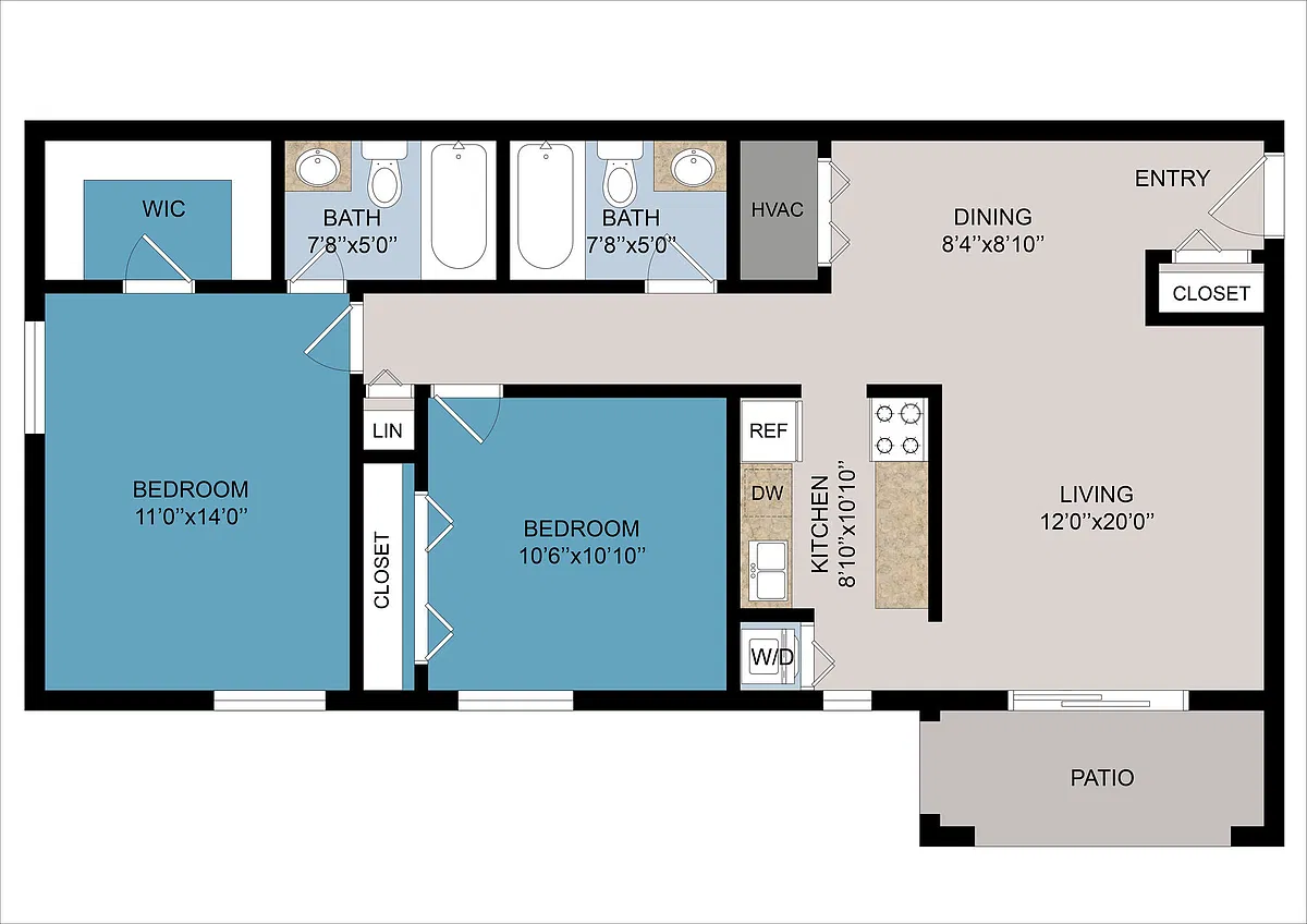 Floor plan B2