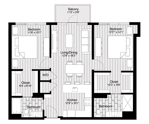 Floor plan B1