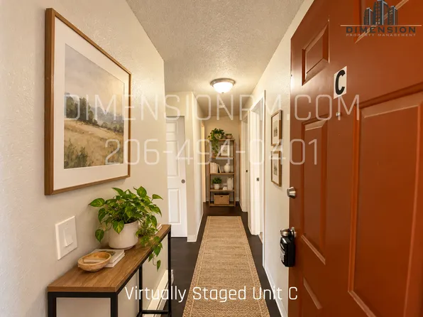 Quite 2 Bedroom 1 Bath Apartments, 703 Myrtine St #C, Enumclaw, WA 98022