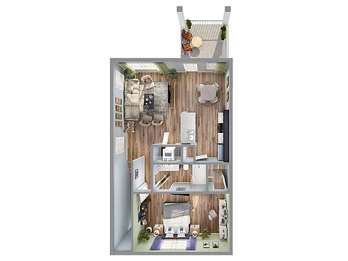 Floor plan Myrtle