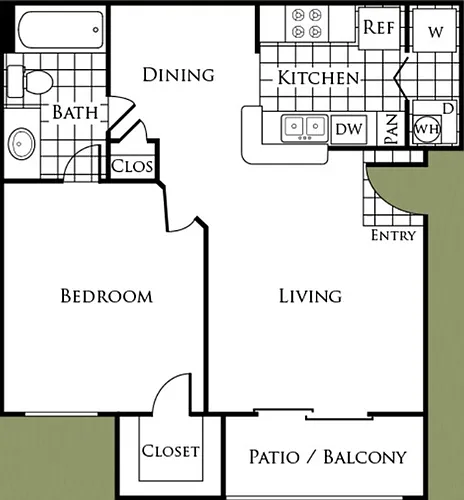 Floor plan A