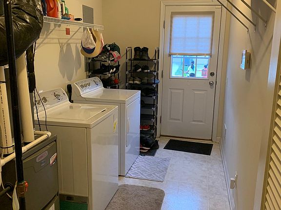 laundry room and back entrance