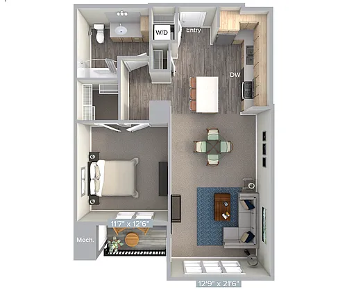 Floor plan AM19-817