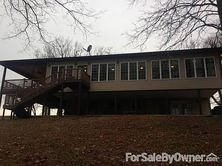 Back View : A view of the back of the home.