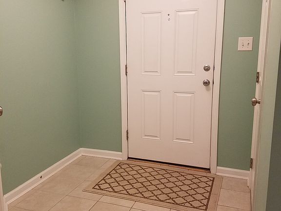 Front entrance floor/walls. 