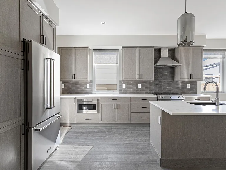 Kitchen from mud room