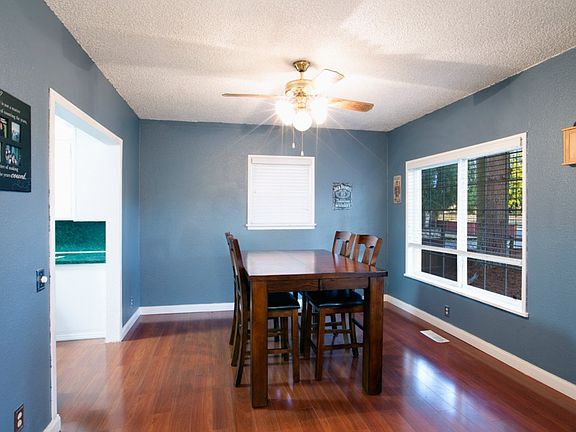 Newer Laminate hardwoods in Kitchen and Dining room