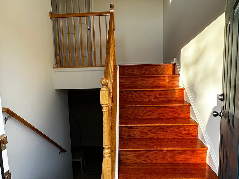 Stairway to Living Room From Main Door