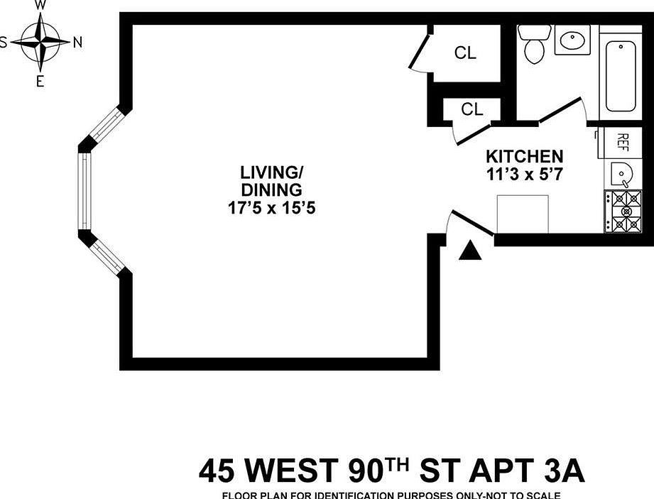 2nd image of 45 W 90th St APT 3A