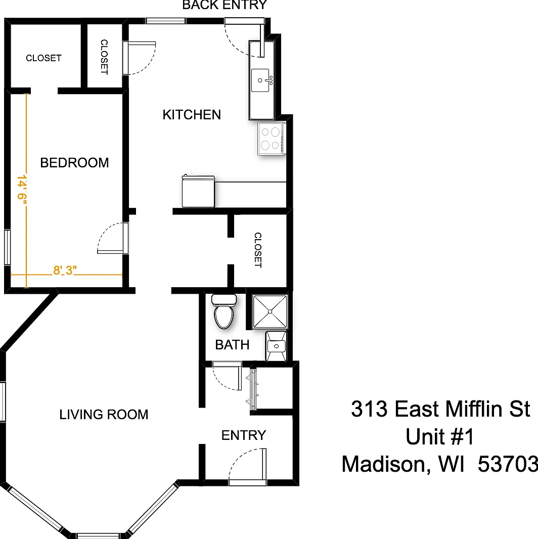 313 East Mifflin Street - 1 — Photo 1