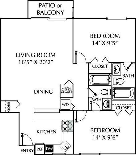 Floor plan Loring R