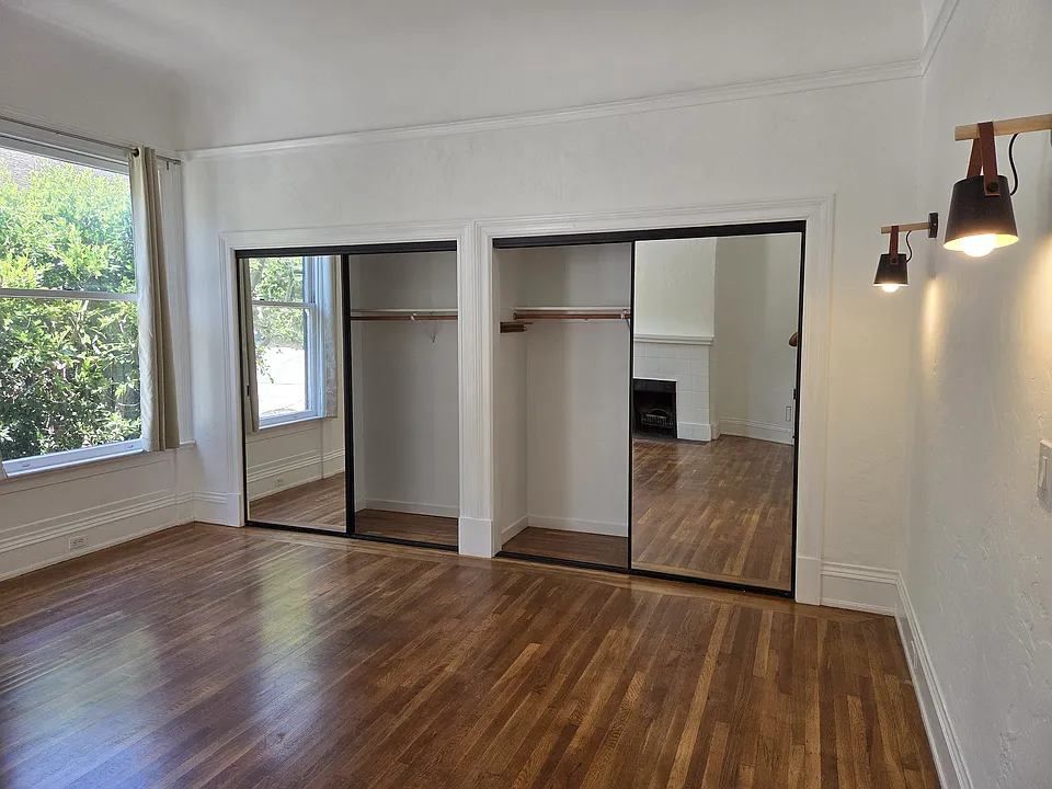 with doors open