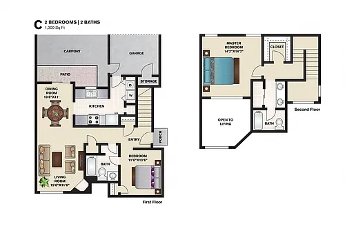 Floor plan C