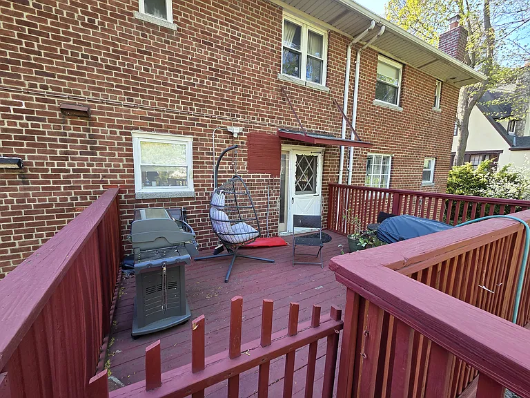 the deck