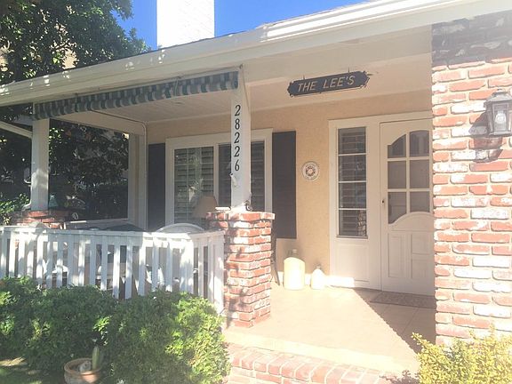 Inviting front porch