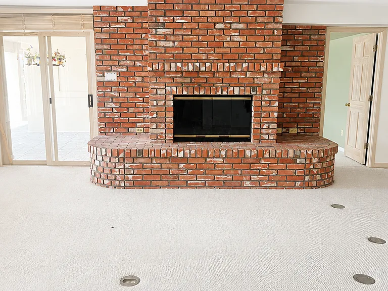 Basement Fireplace