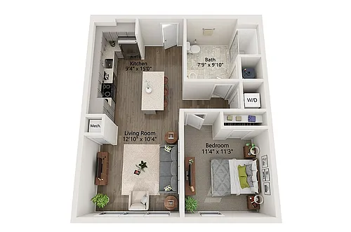 Floor plan A9