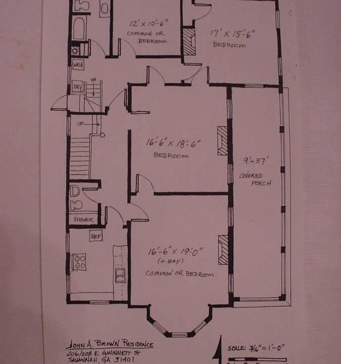 Upstairs Floorplan
