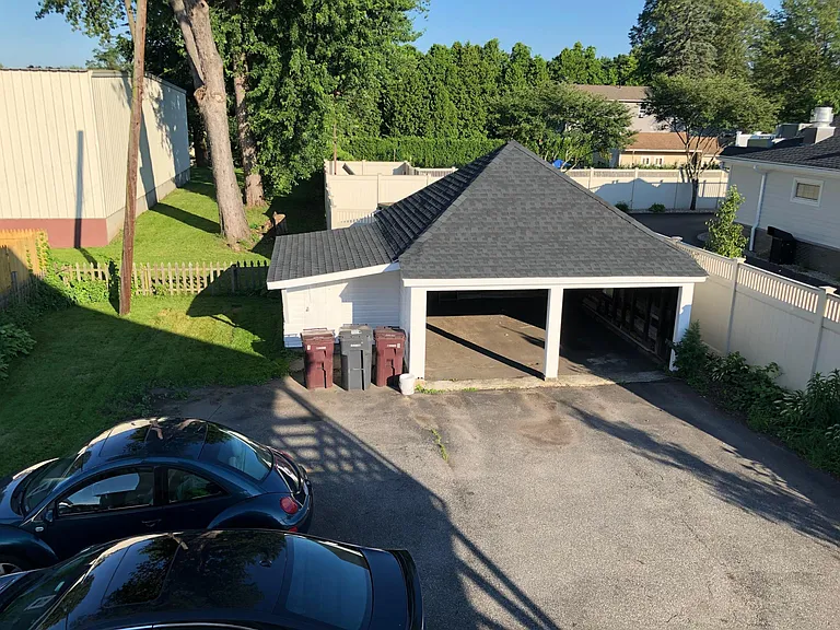 Even a garage!