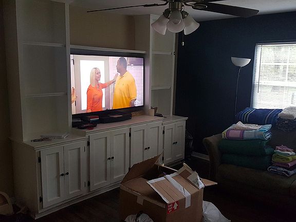 Custom built in cabinets