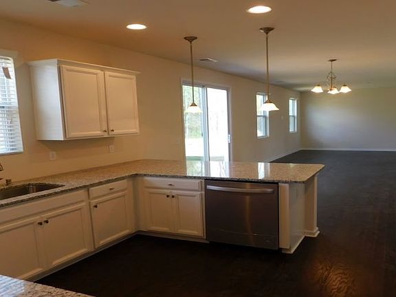 Kitchen open to gathering room