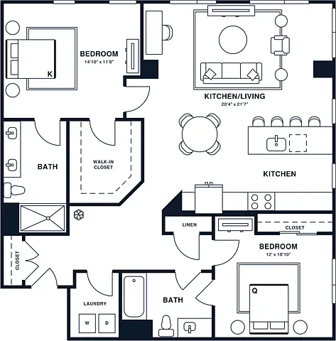 Floor plan B20PH