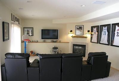 family room-lower level