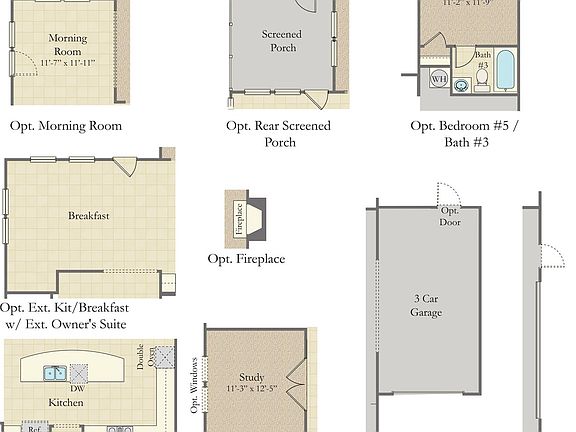 Stonefield II Floorplan