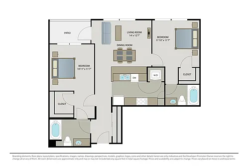 Floor plan Plan 22A