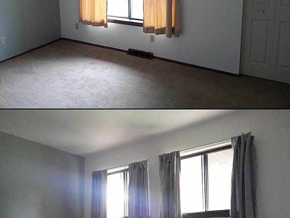 master and second bedrooms