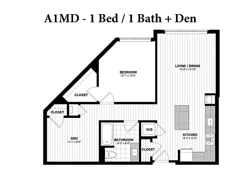 Floor plan A1MD