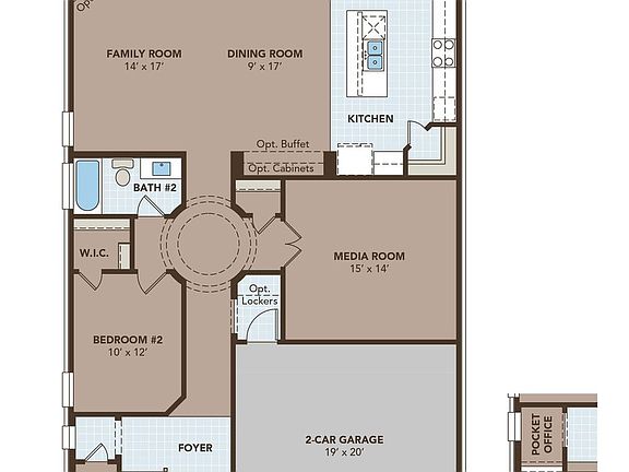 Tahiti First Floor Plan